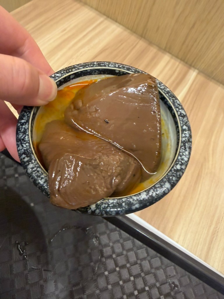 滷鴨血(鴨の血)・台湾の定番食材